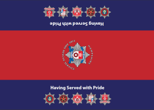 Past Members Association coffin drape