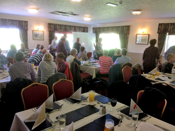 Skittles and Sunday Lunch at Wellow Golf Course - 22 October 2017