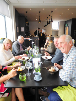 Lunch at Eastleigh College, 4 October 2018