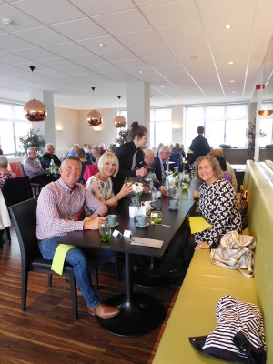 Lunch at Eastleigh College, 4 October 2018