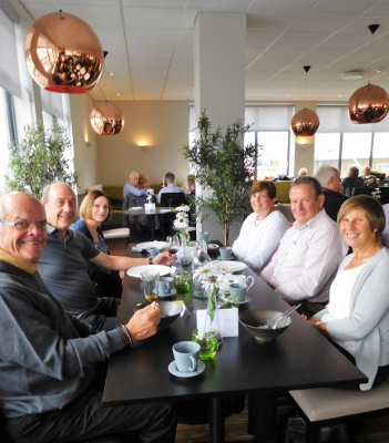 Lunch at Eastleigh College, 4 October 2018