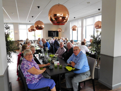 Lunch at Eastleigh College, 4 October 2018