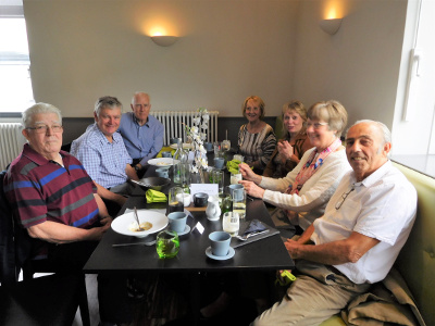 Lunch at Eastleigh College, 4 October 2018