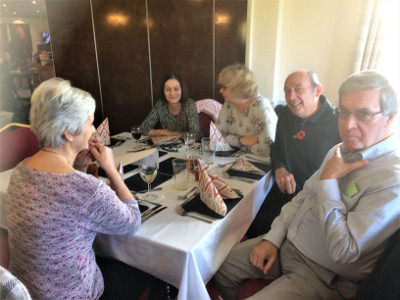 PMA Lunch and Skittles - 11 November 2018