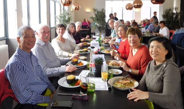 Lunch at East Avenue Restaurant - February 2019