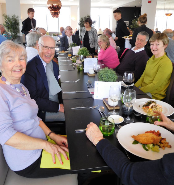 Lunch at East Avenue Restaurant - February 2019