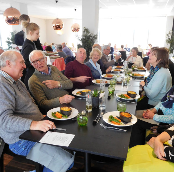Lunch at East Avenue Restaurant - February 2019