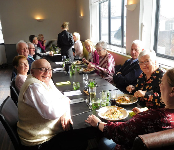 Lunch at East Avenue Restaurant - February 2019