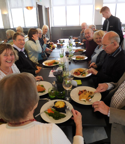 Lunch at East Avenue Restaurant - February 2019