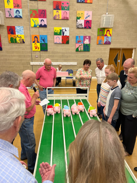 AGM and Pig Racing Evening, April 2022