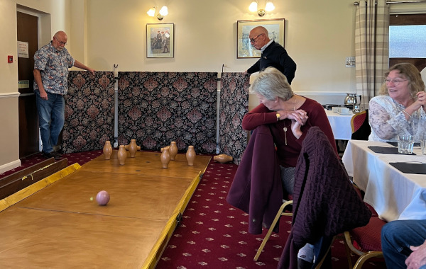 Skittles and Lunch at Wellow Golf Club - 13th November 2022